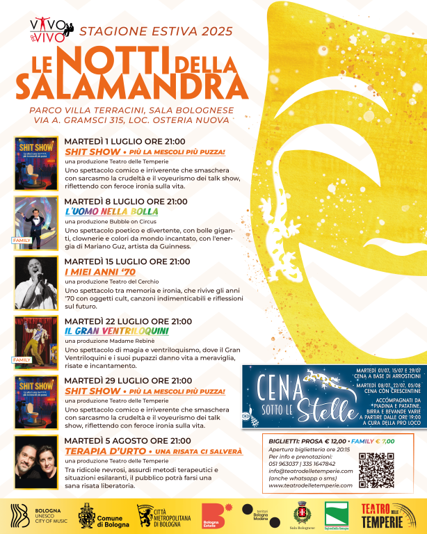 copertina di Le Notti della Salamandra