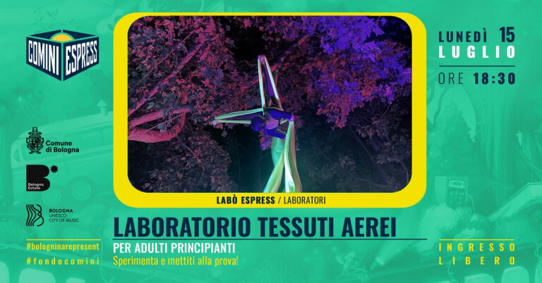 copertina di Labò Espress | Laboratorio di tessuti aerei