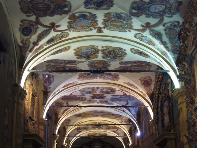 Palazzo dell'Archiginnasio - Piazza Galvani (BO) - Decorazioni del piano superiore