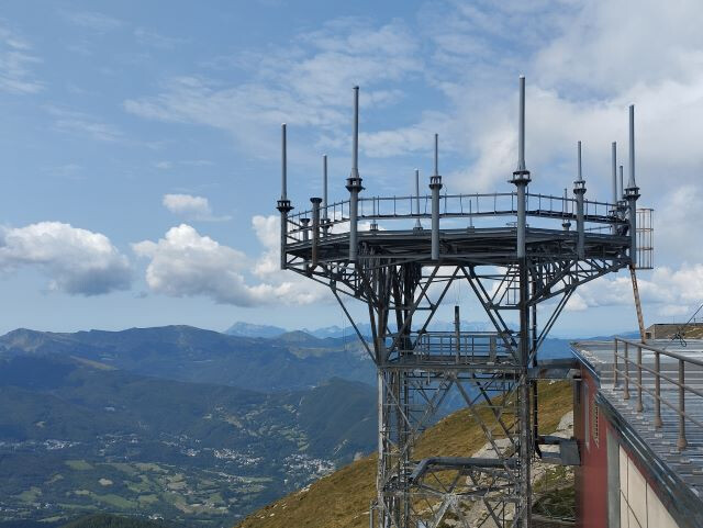 Antenna della stazione C.A.M.M.