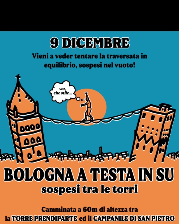 copertina di BOLOGNA A TESTA IN SU