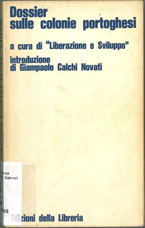 copertina di Dossier sulle colonie portoghesi