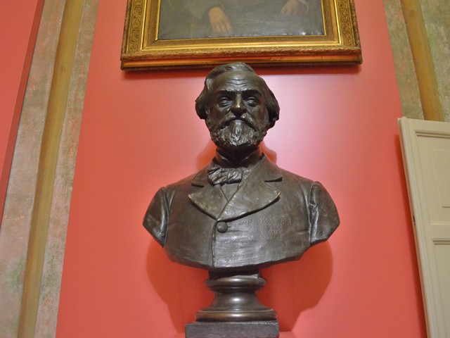 Busto ritratto di Giuseppe Verdi 