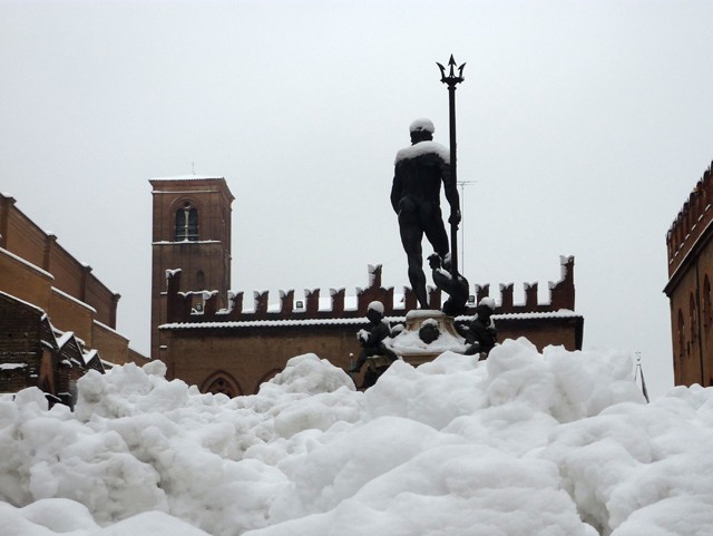 Nevicata a Bologna