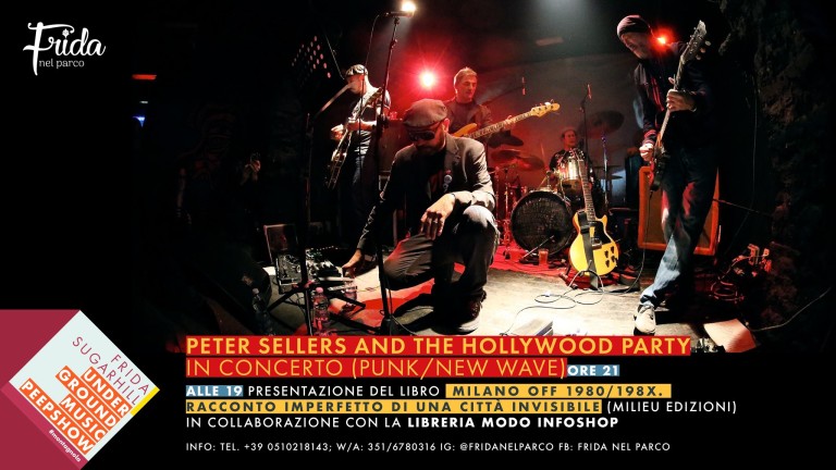 copertina di Peter Sellers and the Hollywood party