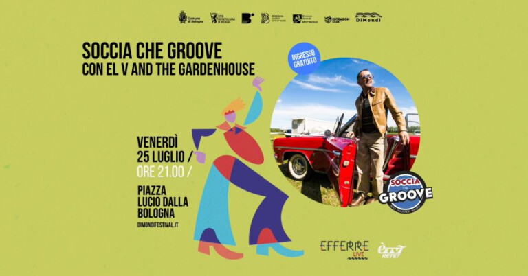 copertina di Soccia Che Groove con EL V e Gardenhouse