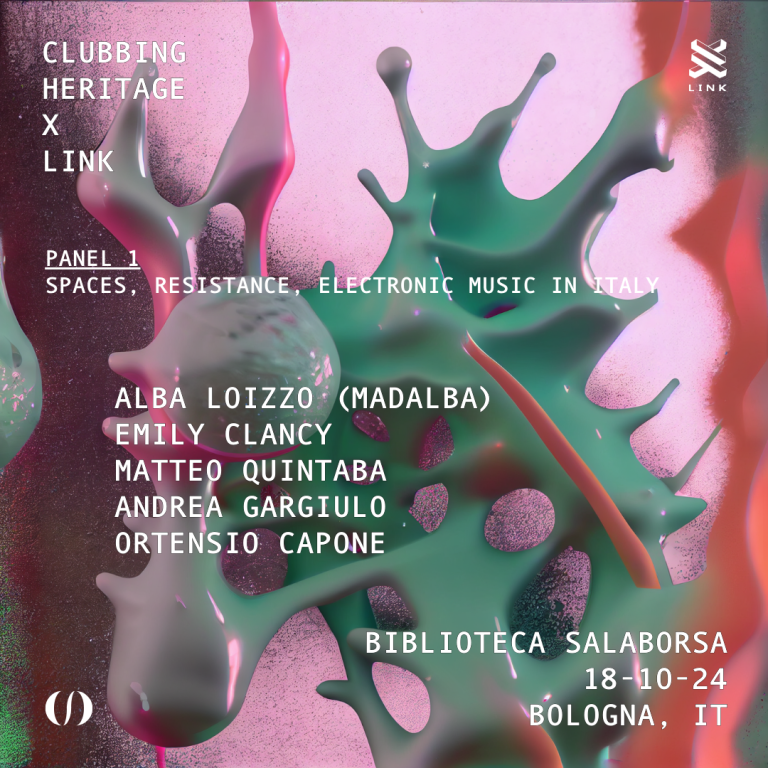 copertina di Clubbing Heritage  x Link Bologna