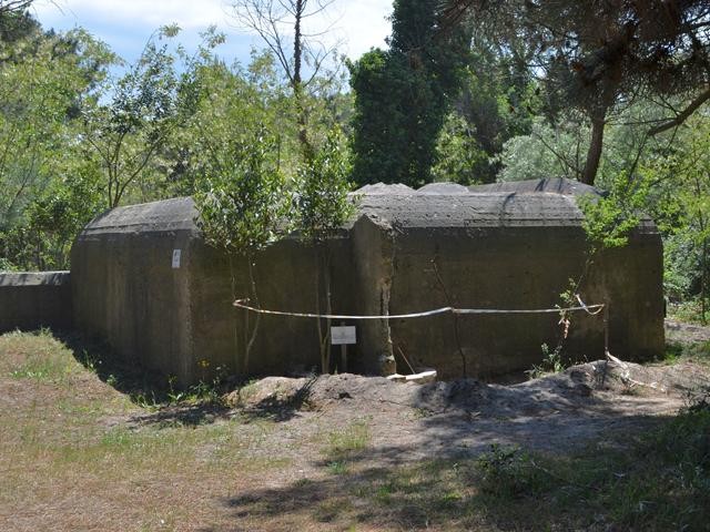Bunker tipo R668 Regelbau più VF 58c Tobruk - Punta Marina (RA)