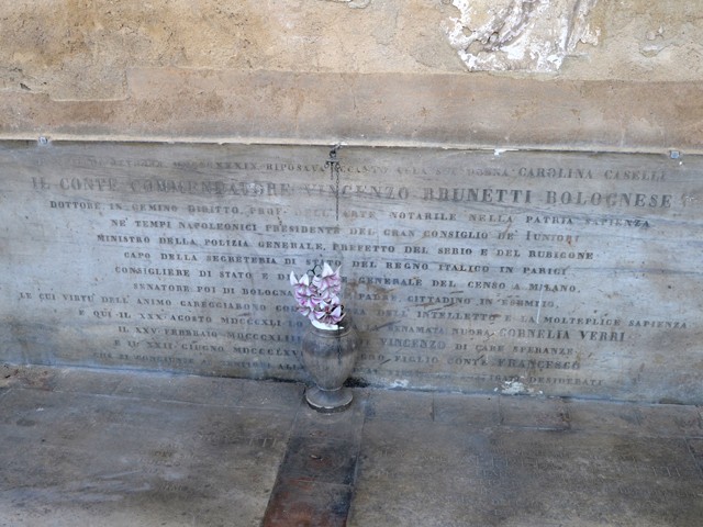 Tomba di Vincenzo Brunetti 