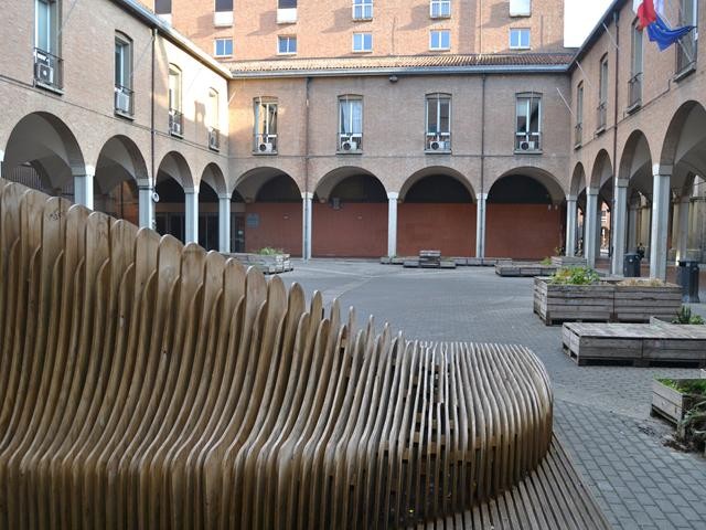 Installazione SLAB - Piazza Scaravilli (BO) - 2018