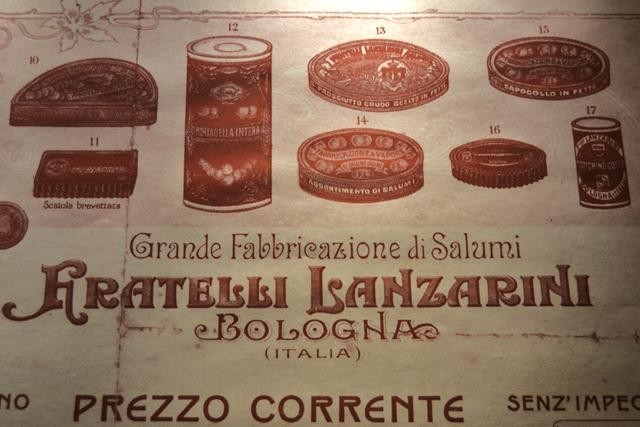 Mortadelle e altri salumi in scatola del salumificio Lanzarini 