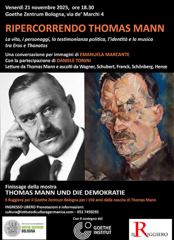 copertina di RIPERCORRENDO THOMAS MANN