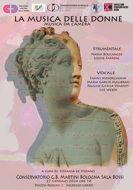 copertina di La musica delle donne