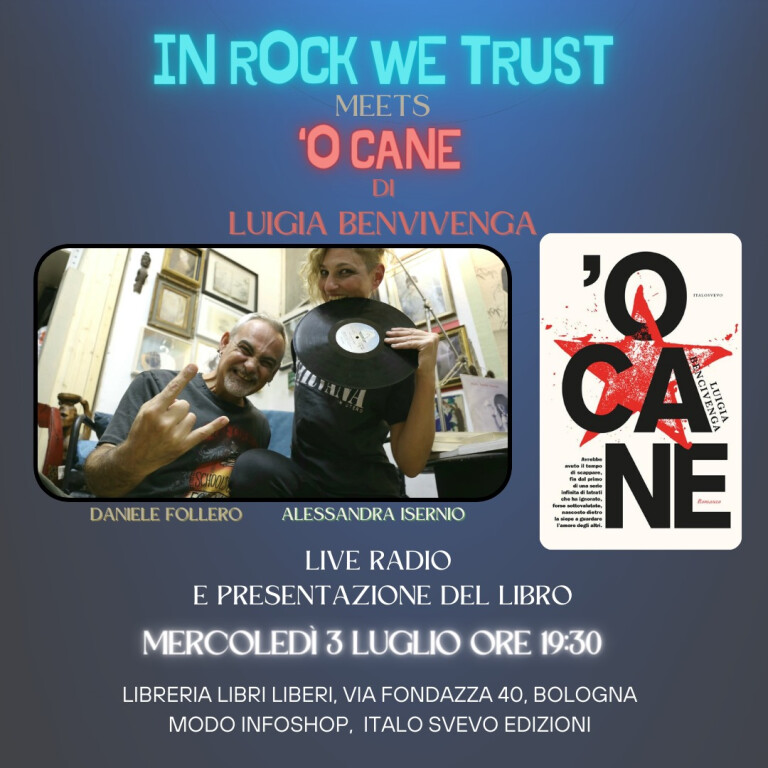 copertina di In Rock We Trust Meets O' Cane