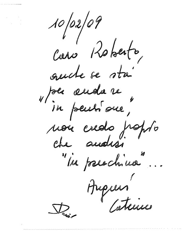 image of Roberto Finzi in panchina