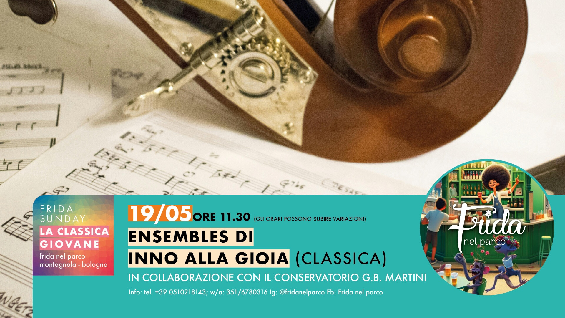 copertina di Ensembles di Inno alla gioia + I disaccordi live