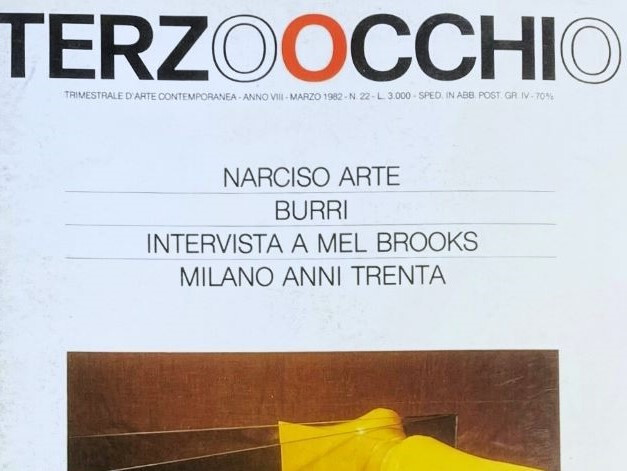 Frontespizio della rivista d'arte "Terzoocchio"