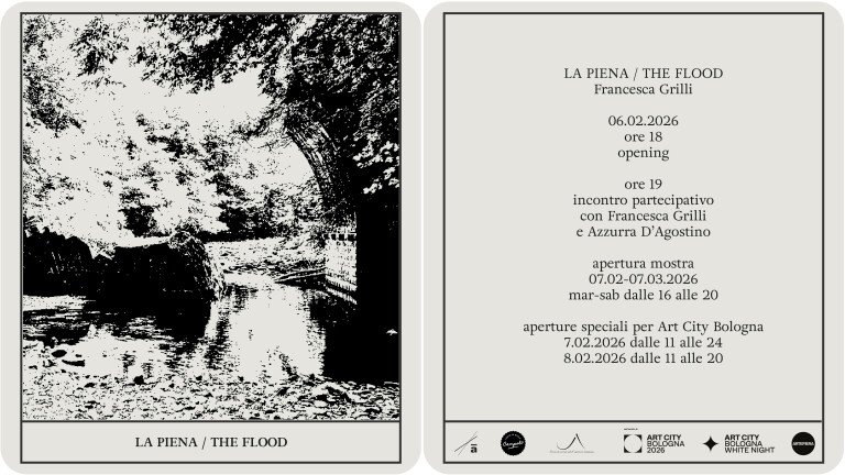 La Piena   The Flood grafica banner