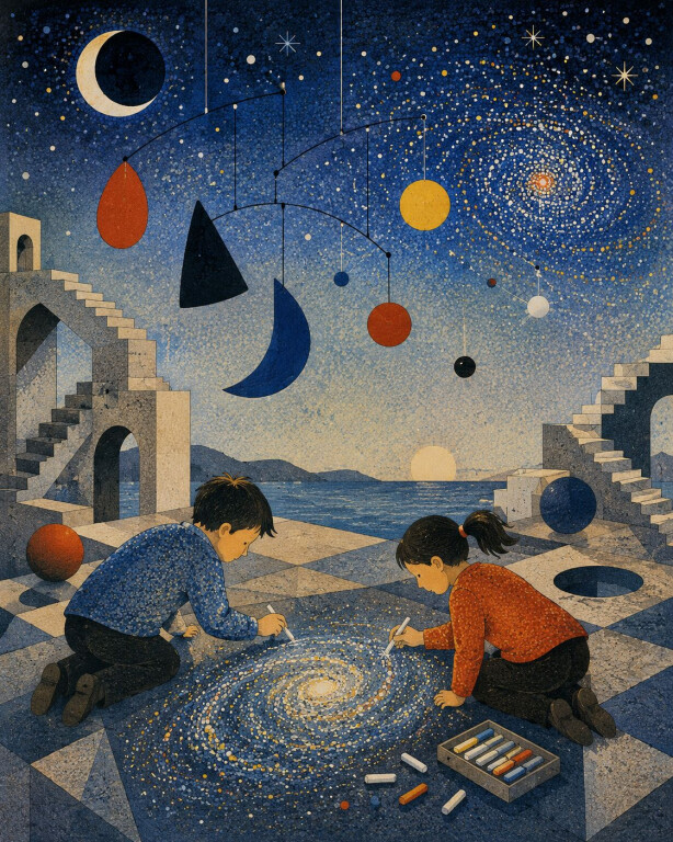 copertina di COSTRUIAMO UNA GALASSIA