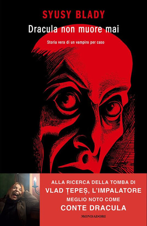 copertina di Dracula non muore mai. Storia vera di un vampiro per caso