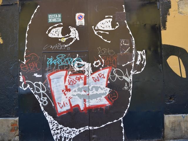 Street Art in via del Guasto - aprile 2017