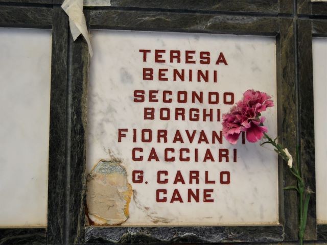 Tomba di Teresa Benini Baroncini e altri partigiani deportati nei lager 
