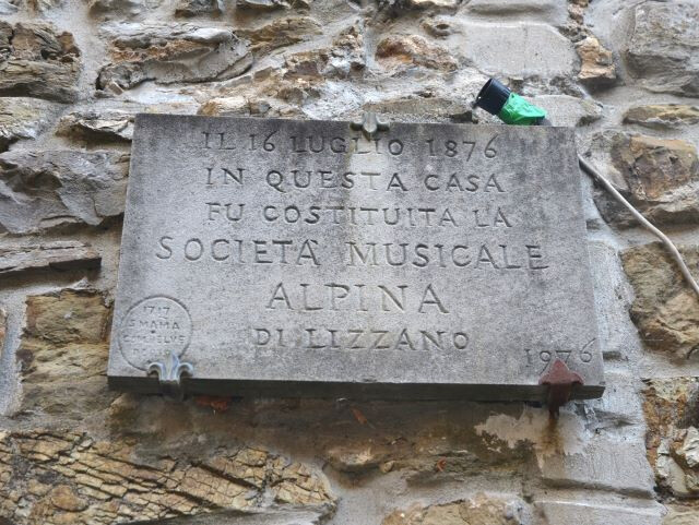 Sede originaria della Società Musicale Alpina