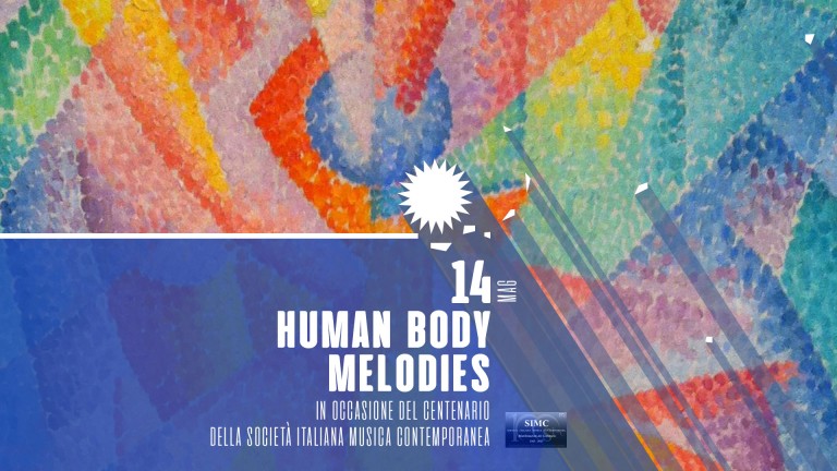 copertina di Human Body Melodies | Centenario della Società Italiana di Musica Contemporanea