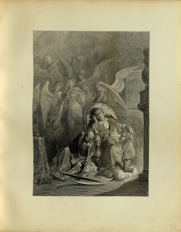 immagine di Edgar Allan Poe, The raven (1883)