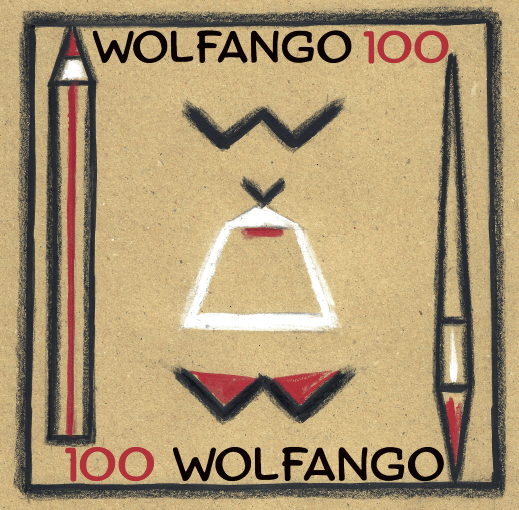 copertina di Wolfango 100 - 100 Wolfango