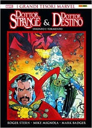 copertina di Roger Stern, Mike Mignola, Dottor Strange & Dottor Destino : trionfo e tormento, Modena, Panini Comics, 2015