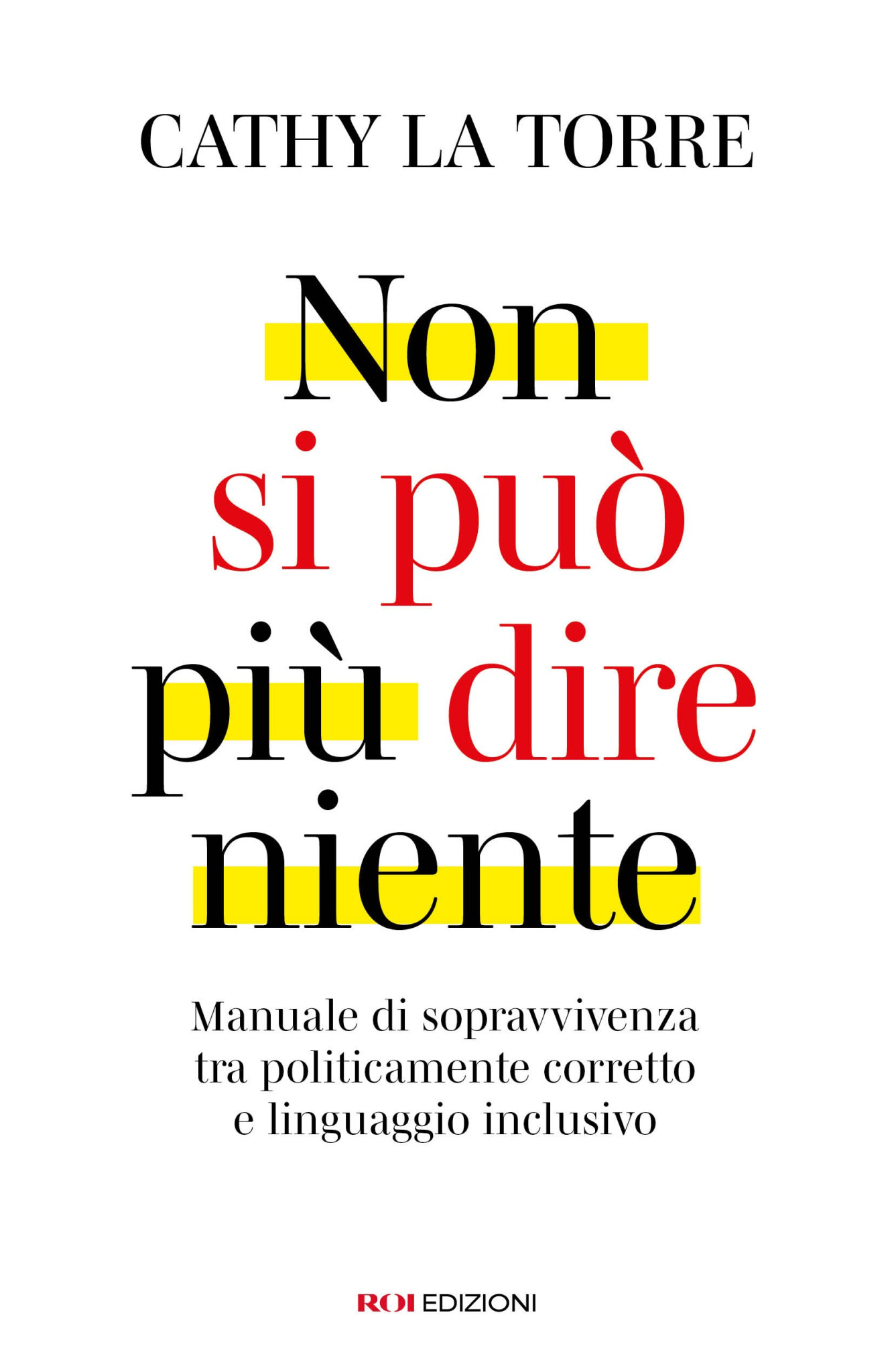 copertina di Non si può più dire niente