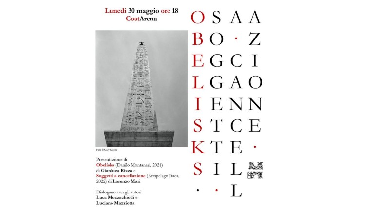 copertina di Obelischi/Soggetti a cancellazione