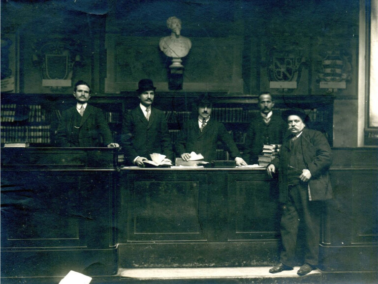 Archiginnasio, i coadiutori in Sala Lettura