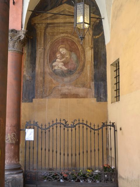 Palazzo Marescotti, portico - particolare