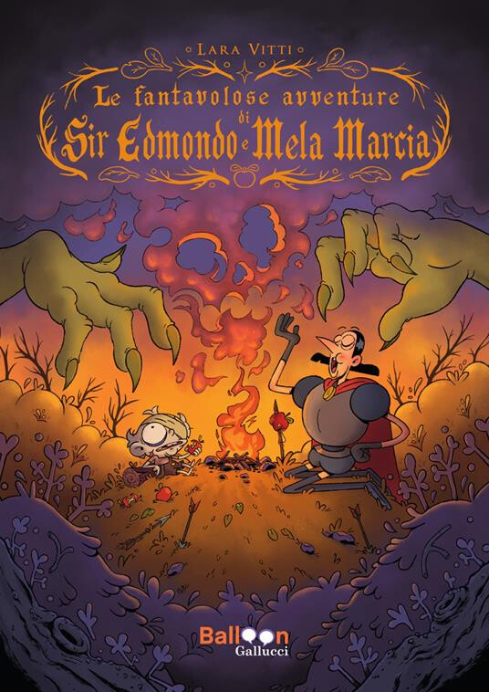 copertina di Le fantavolose avventure di Sir Edmondo e Mela Marcia