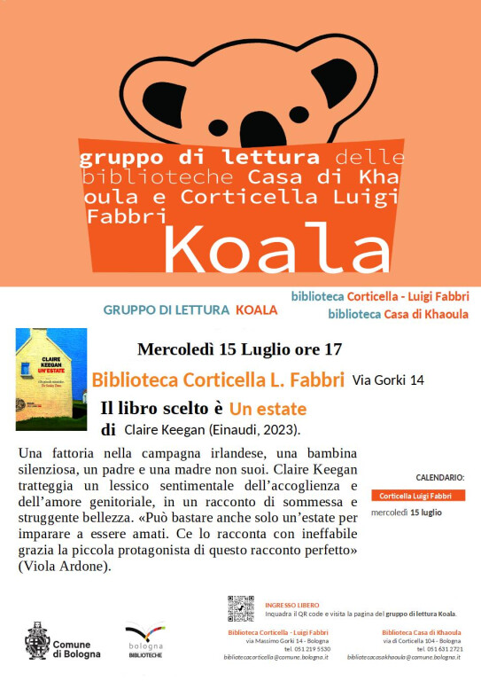 gruppo lettura 2026 Luglio