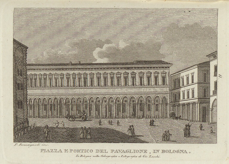 Piazza e portico del Pavaglione