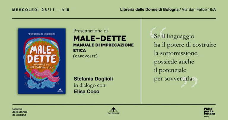 cover of Male-dette. Manuale di imprecazione etica