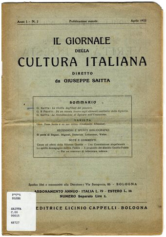 Il Giornale della cultura italiana