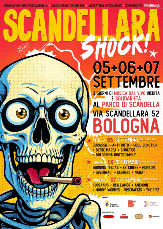 copertina di Scandellara Shock