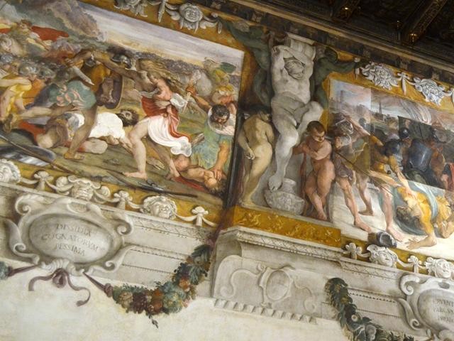 Lodovico, Agostino, Annibale Carracci - Storie di Romolo e Remo - sec. XVI - Palazzo Magnani (BO)