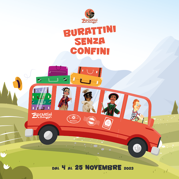 copertina di Burattini senza confini