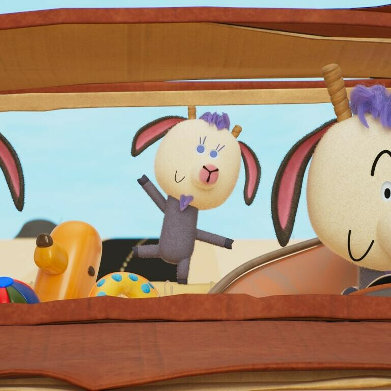 copertina di Bukkene Bruse på badeland