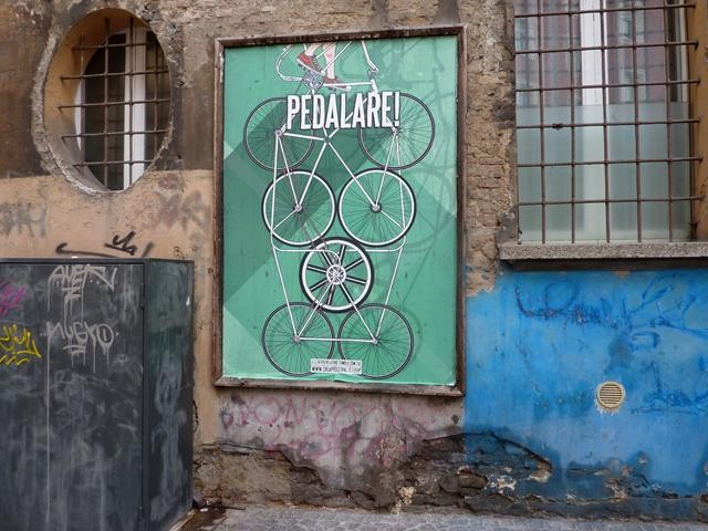 Progetto Cheap Green 2014 - Paper Resistance - Verde relativo - Pedalare! - Via San Giuseppe (BO)