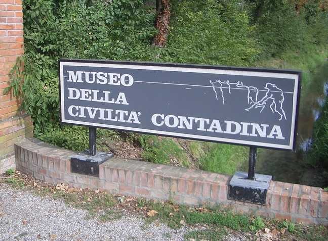 Ingresso del Museo della Civiltà contadina di San Marino di Bentivoglio