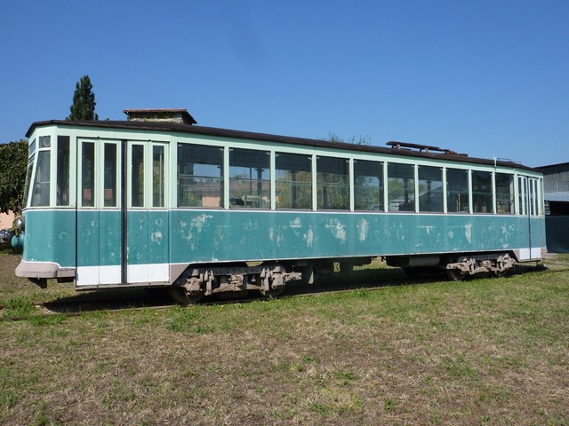 Uno dei tram di Bologna 