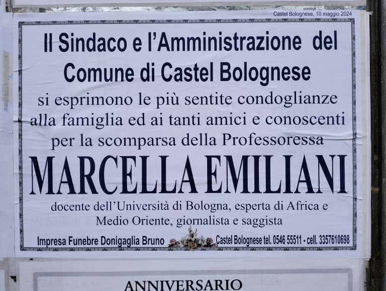 Annuncio dell'Amministrazione Comunale di Castel Bolognese