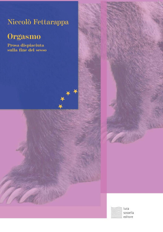 copertina di Orgasmo. Prosa dispiaciuta sulla fine del sesso