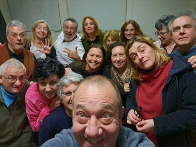 copertina di Comicità in scena